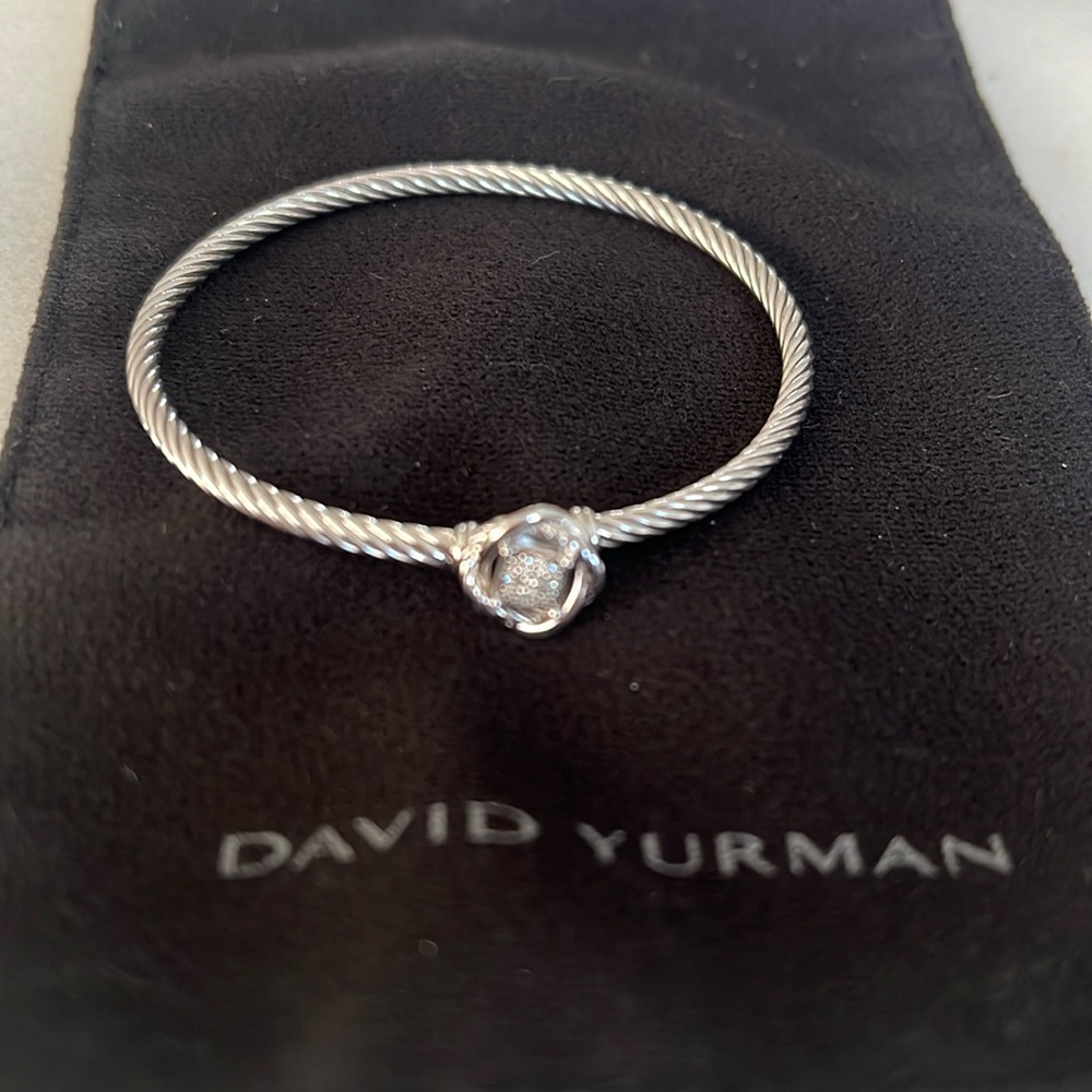David Yurman Infinity Bracelet in Sterling Silver